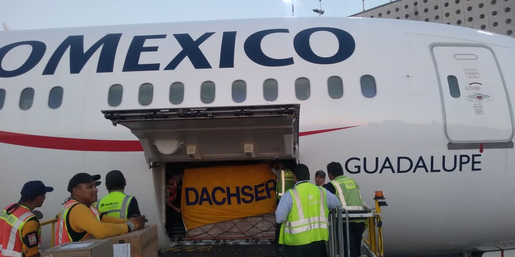 Covid-19: Dachser Mexico’s charter airlifts over 3m masks to Germany