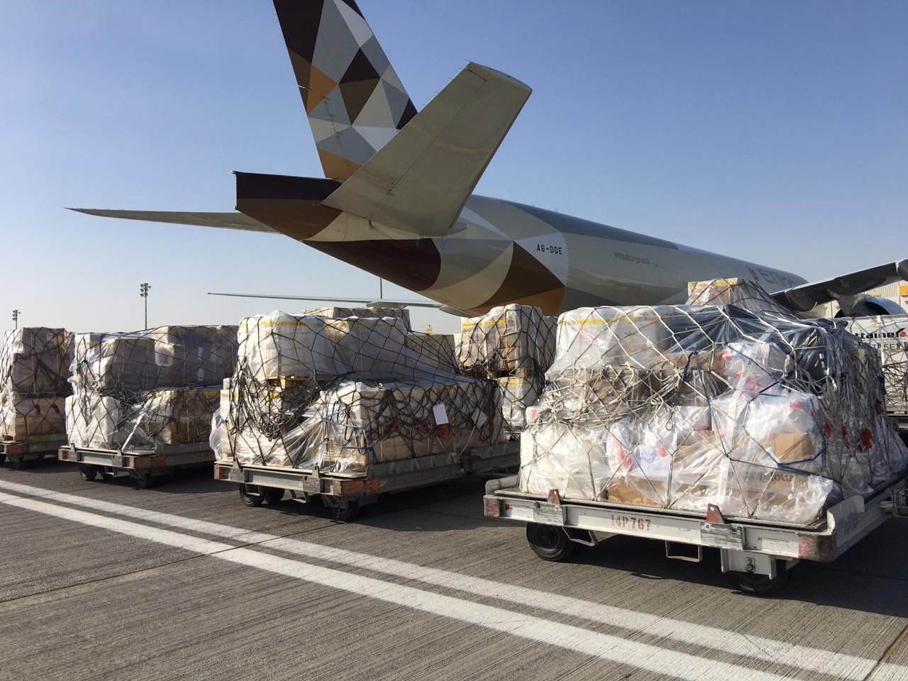 Etihad cargo revenues rise 37% in first half 2020