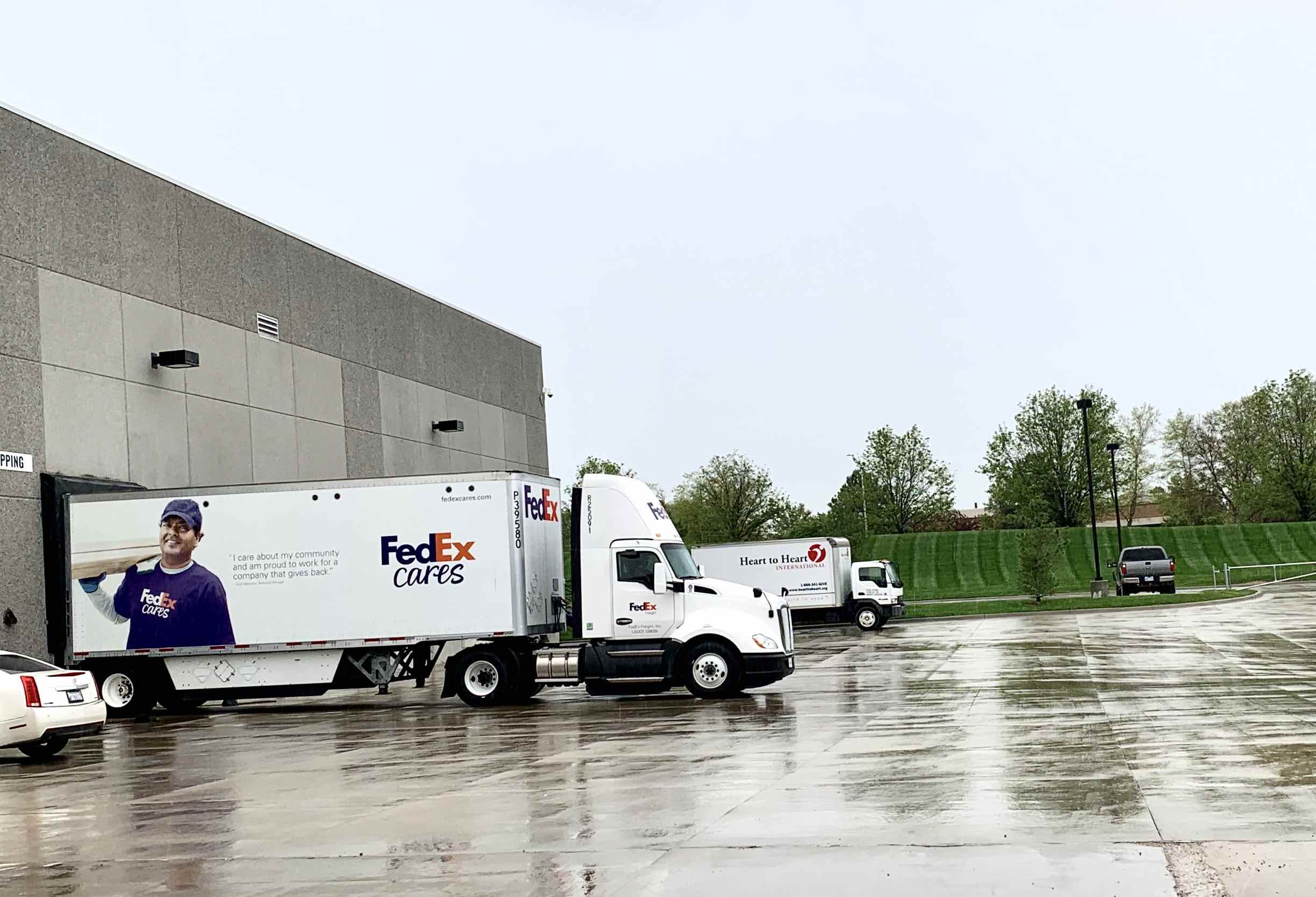 FedEx donates services to help fight Covid-19