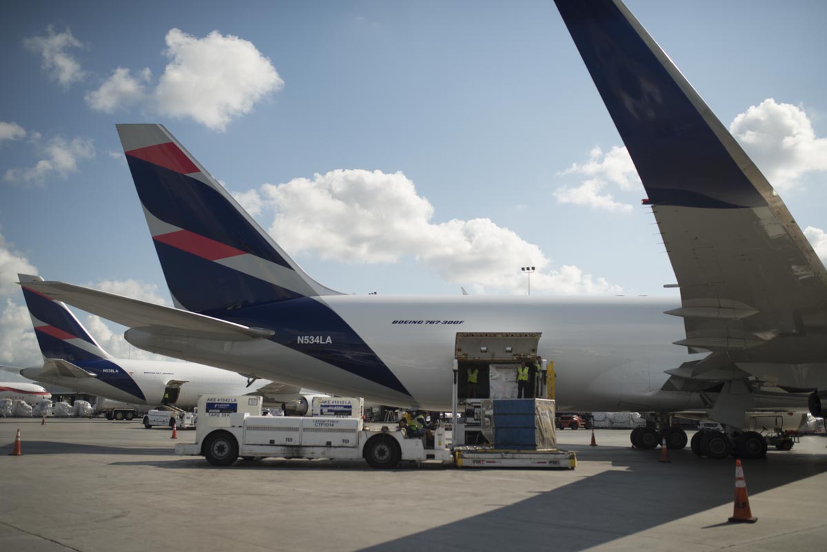 LATAM Cargo boosts flights between South America and Europe