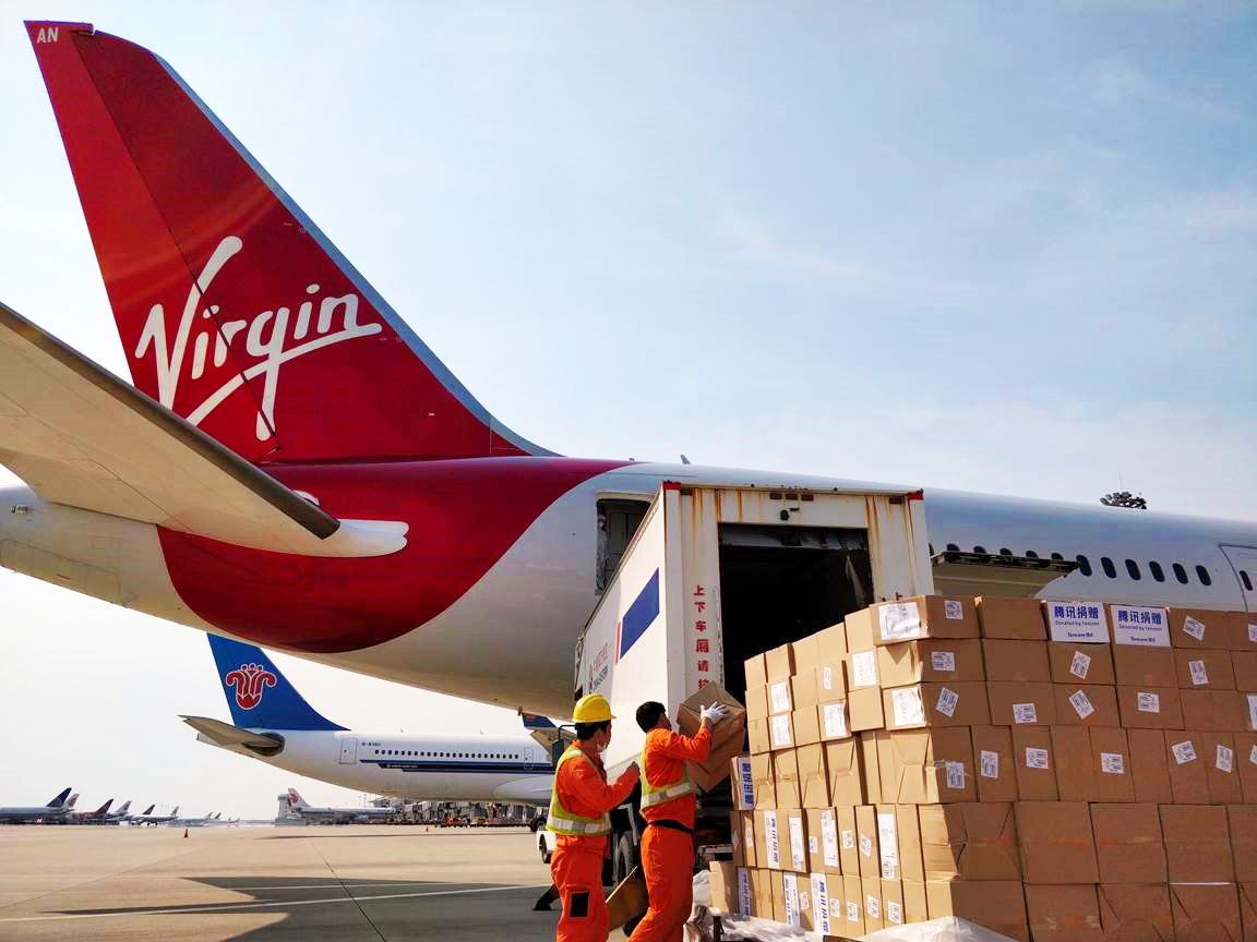 Virgin Atlantic set to deliver 43m of (PPE) and medical supplies to the UK