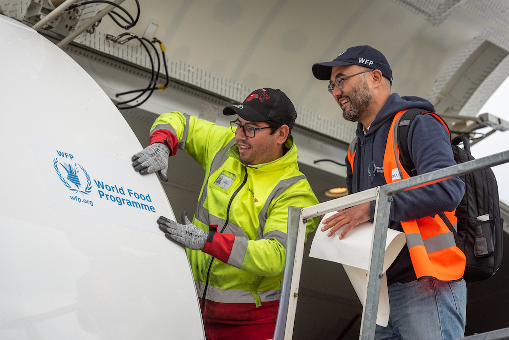 Covid-19 medical aid flight takes off from Liège