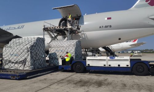 WFS helps Qatar Airways Cargo race PPE to French hospitals