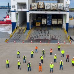 Video: New London ro-ro terminal passes ‘dress rehearsal’