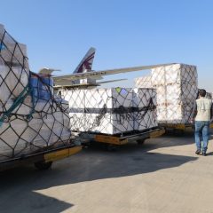 Qatar Airways airfreights UNICEF shipments to Iran