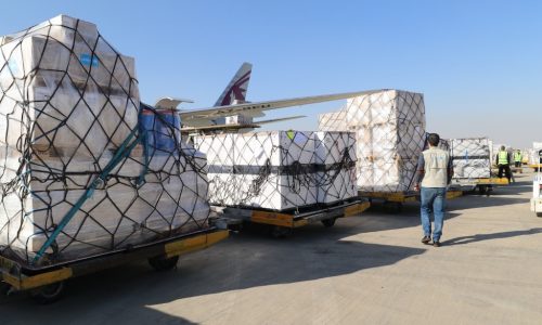 Qatar Airways airfreights UNICEF shipments to Iran