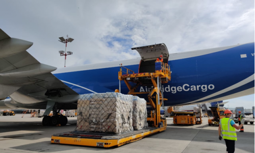 AirBridge and Atran freighters deliver medical supplies