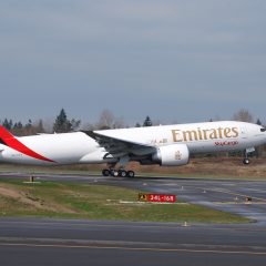 Emirates SkyCargo operates over 10,000 flights in three months