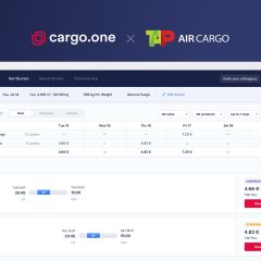 One TAP access to cargo e-booking with cargo.one