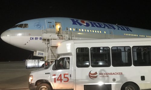 Rickenbacker and Korean Air Cargo partnership