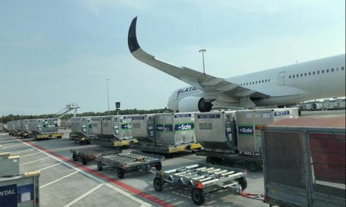 LATAM Cargo pharma flight for DSV