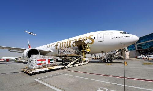 Emirates continues Beirut relief efforts