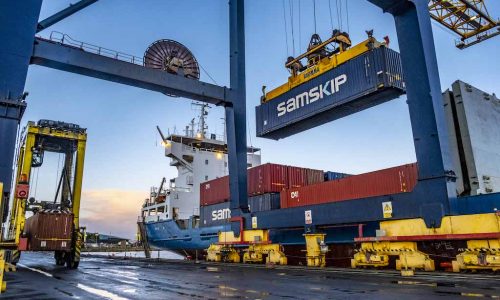 New Samskip Grangemouth container service for Scottish exporters