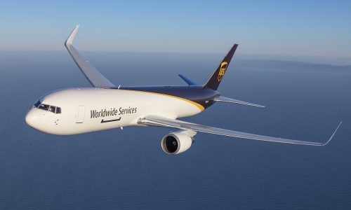 UPS takes the fifth B767 converted freighter from ATSG