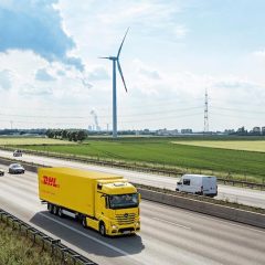 DHL Freight provides green logistics measures for road freight