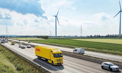 DHL Freight provides green logistics measures for road freight