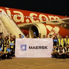 Maersk expands into airfreight