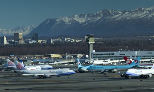 Anchorage airport sees record cargo volumes in first half of 2021