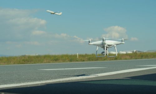Drone detection tests at Frankfurt and Munich airports