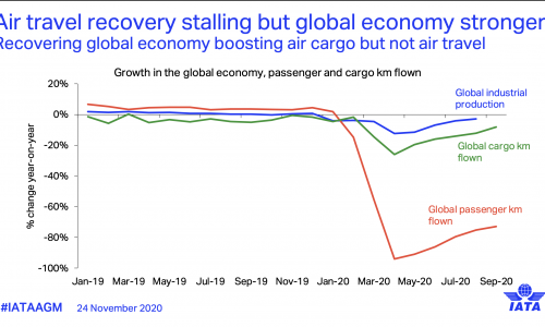 IATA: Airline industry’s deep losses to continue into 2021