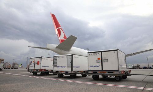 Turkish Cargo carries COVID-19 vaccines via cross-continental airbridge