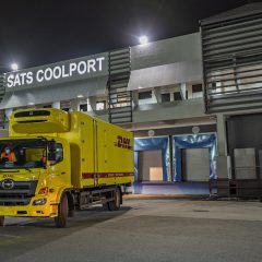 DHL delivers first vaccines batch to Singapore