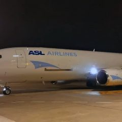 First ASL Airlines B737-800BCF enters service in France