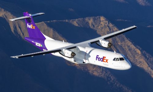 First ATR 72-600 freighter for FedEx Express