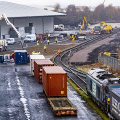 £3m railfreight upgrade for Grangemouth
