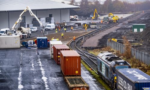 £3m railfreight upgrade for Grangemouth