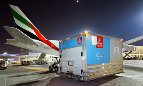 Emirates SkyCargo transports first batch of Pfizer-BioNTech COVID-19 vaccines for Dubai Health Authority