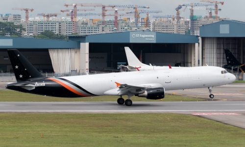 ST Engineering, Airbus and EFW redeliver A321 converted freighter to BBAM