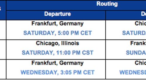 Dachser USA expands dedicated Europe-US Service with weekday freighter