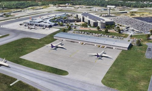 US east coast cargo expansion at Manchester-Boston airport
