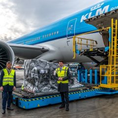 KLM transports Covid vaccines to the Caribbean