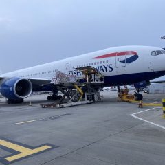 IAG Cargo’s B777 freight-only  flight sets new Kenya record