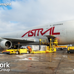 Network Airline Management has transported more than 94 tons of relief cargo