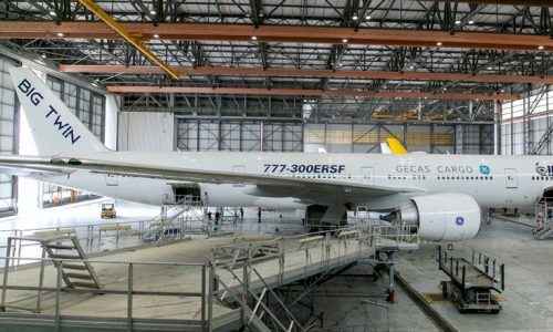 ‘Big Twin’ 777-300ERSF  freighter conversion midway through development
