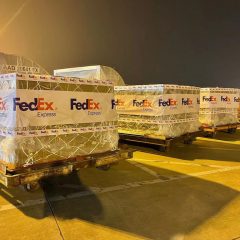FedEx delivers critical medical supplies to India