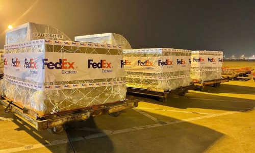 FedEx delivers critical medical supplies to India