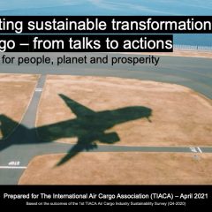 TIACA study on sustainable transformation of air cargo