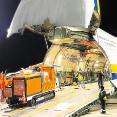 Antonov Airlines transports mining equipment to Burkina Faso and Liberia