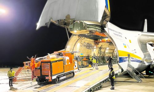 Antonov Airlines transports mining equipment to Burkina Faso and Liberia