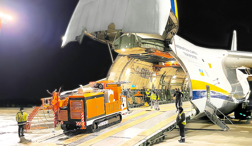 Antonov Airlines transports mining equipment to Burkina Faso and ...