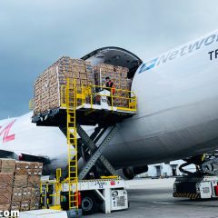 Network Airline Management transports tons of flowers for Mother’s Day