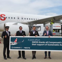 SWISS  to fly from Switzerland with sustainable aviation fuel