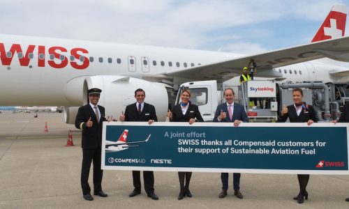 SWISS  to fly from Switzerland with sustainable aviation fuel