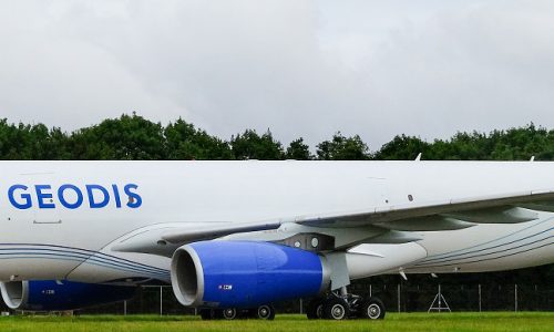 First GEODIS freighter takes off