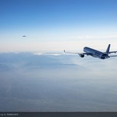 Airbus demonstrates how sharing the skies can save fuel and reduce CO2 emissions