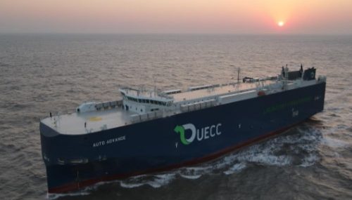 World’s first dual-fuel LNG battery hybrid PCTC to start trading
